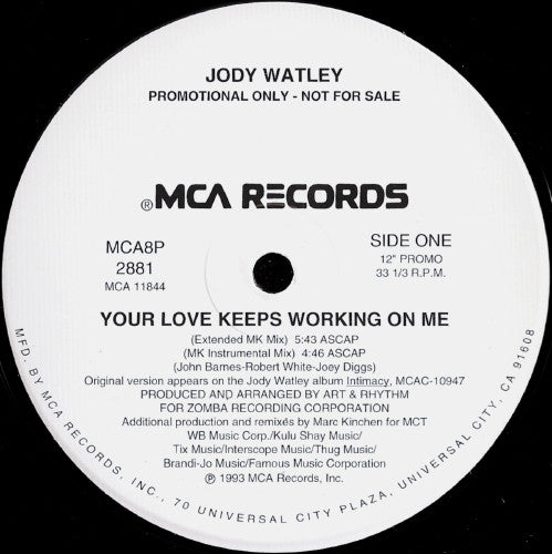 Your Love Keeps Working On Me Jody Watley