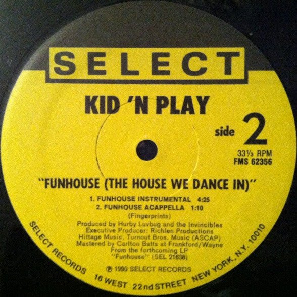 Funhouse (The House We Dance In) Kid 'N' Play