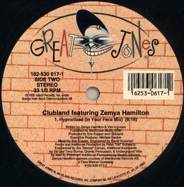 Hypnotized Clubland,Zemya Hamilton