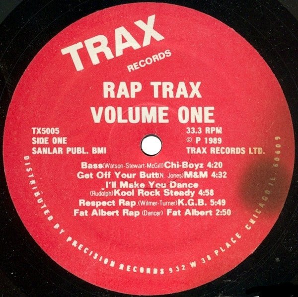 Rap Trax - Volume One | Rectangle Triangle