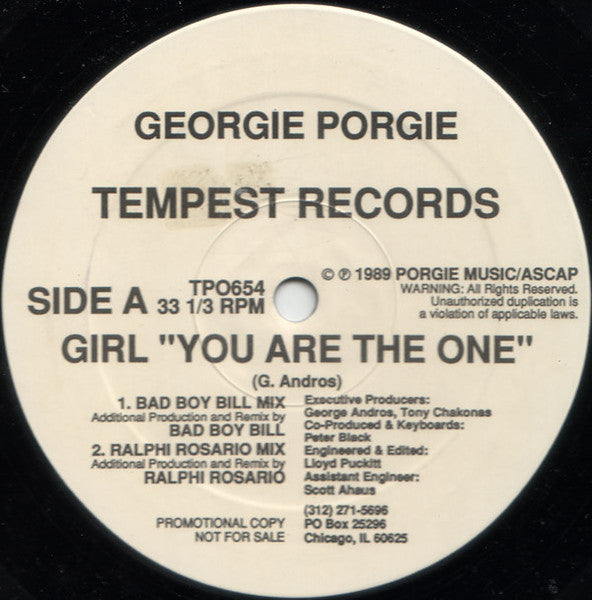 Girl "You Are The One" | Rectangle Triangle  