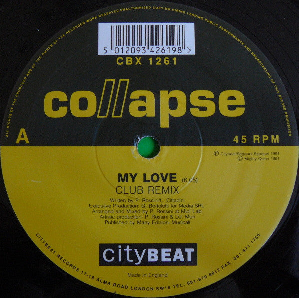 My Love (Remix) Collapse