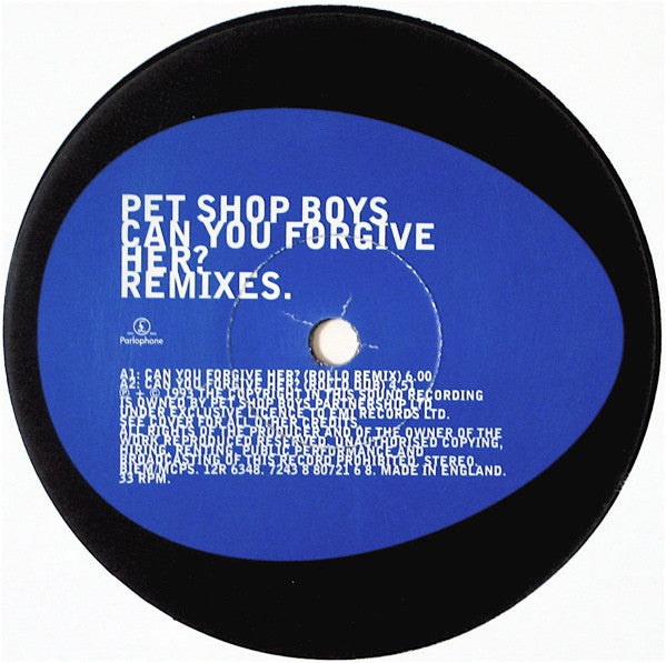 Can You Forgive Her? Remixes. Pet Shop Boys