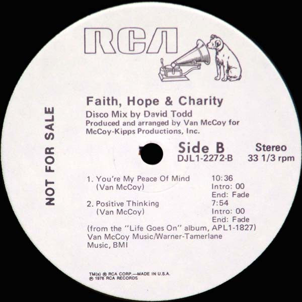 Life Goes On Faith, Hope & Charity
