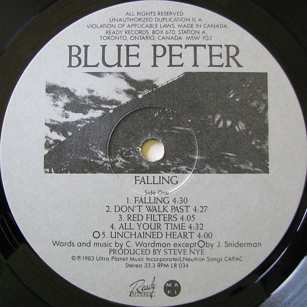 Falling Blue Peter