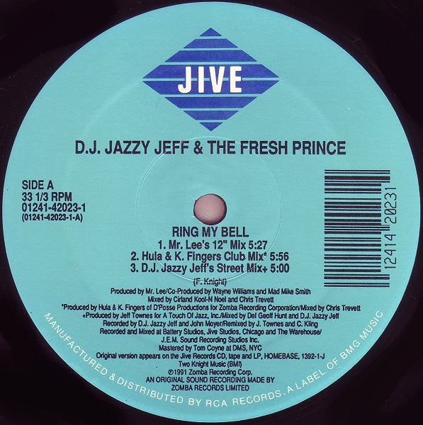 Ring My Bell 3 DJ Jazzy Jeff & The Fresh Prince