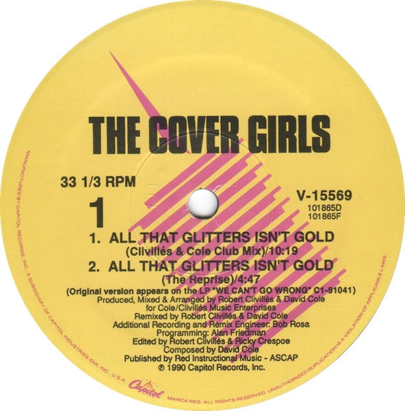 All That Glitters Isn't Gold The Cover Girls