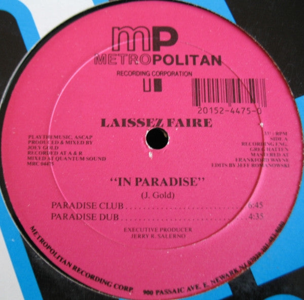 Au paradis Laissez-faire