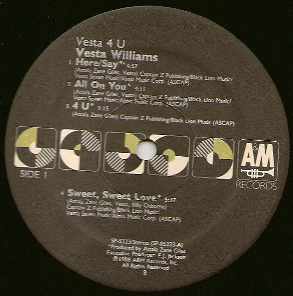 Vesta 4 U Vesta Williams