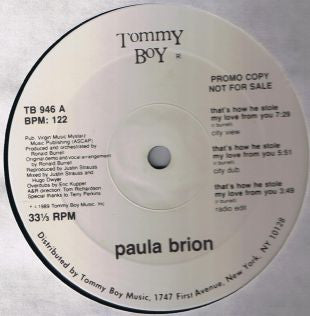C'est ainsi qu'il t'a volé mon amour Paula Brion