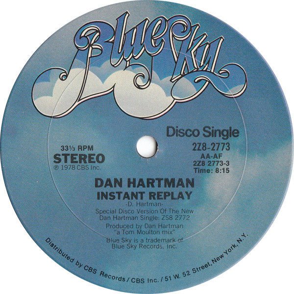 Instant Replay 2 Dan Hartman