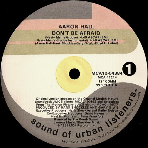Don't Be Afraid 4 Aaron Hall