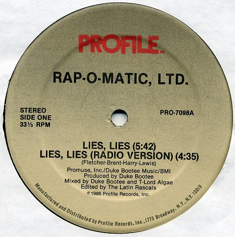 Lies, Lies | Rectangle Triangle