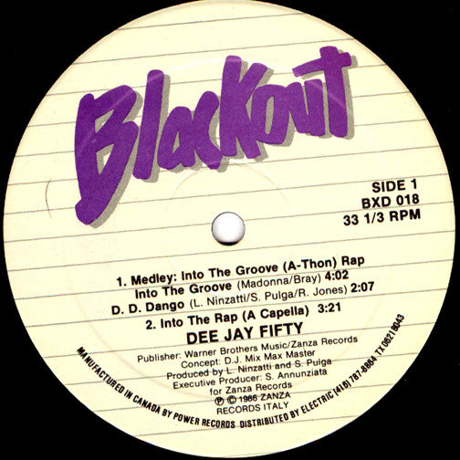Dans le groove (A-Thon) Rap DJ Cinquante