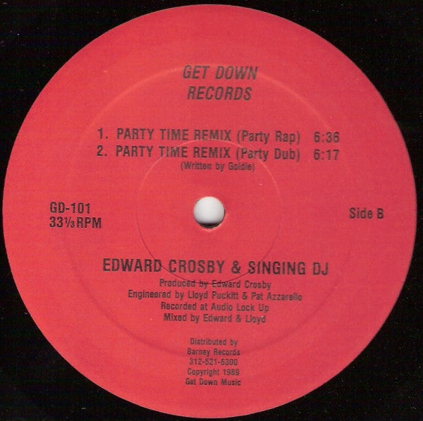 Party Time Remix Edward Crosby,Singing DJ