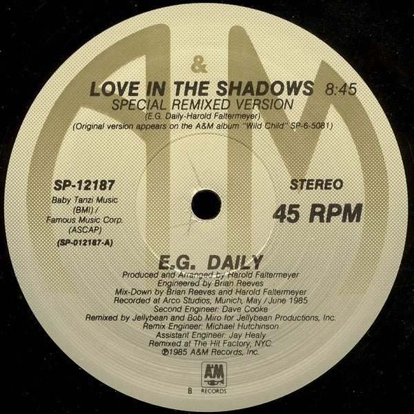 Love In The Shadows E.G. Daily