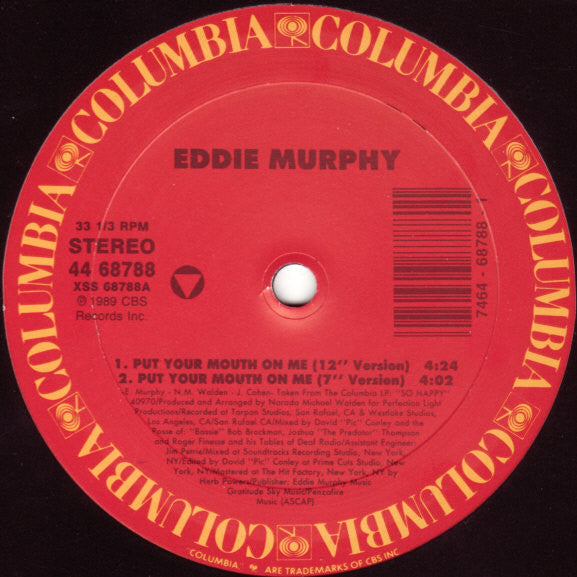 Mets ta bouche sur moi Eddie Murphy