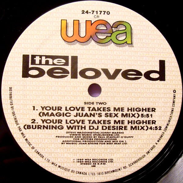 Ton amour m'emmène plus haut Le bien-aimé