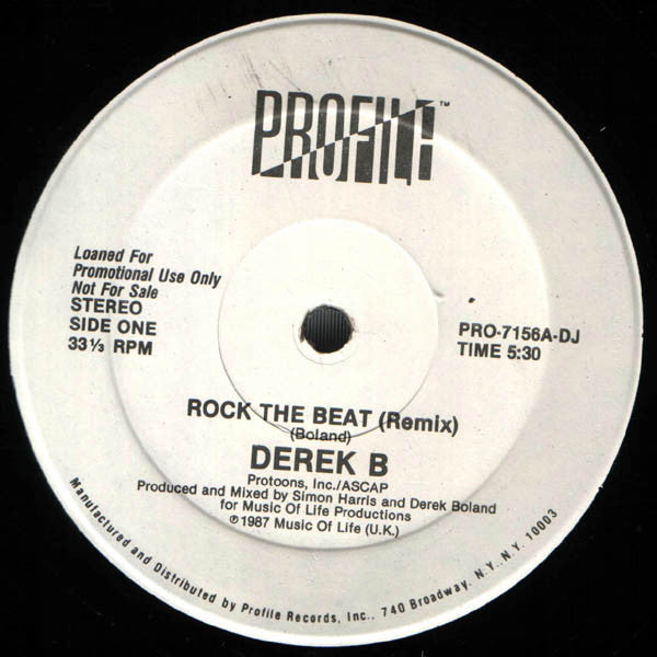 Rock The Beat 2 Derek B