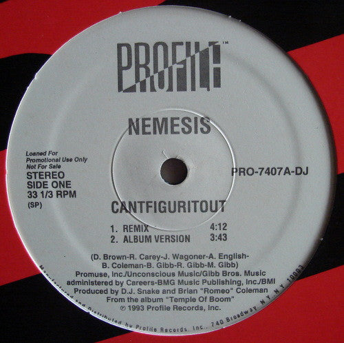 Cantfiguritout / Get Ya Flow On Nemesis (3)