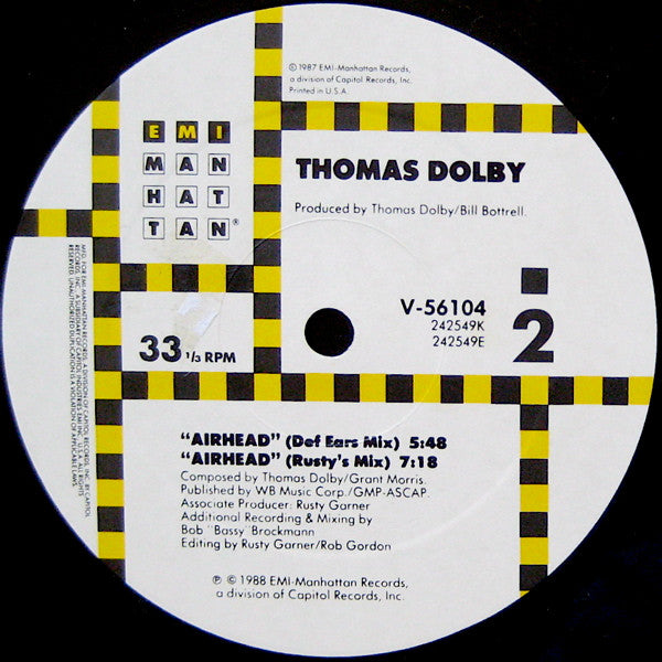 Airheads' Revenge Thomas Dolby