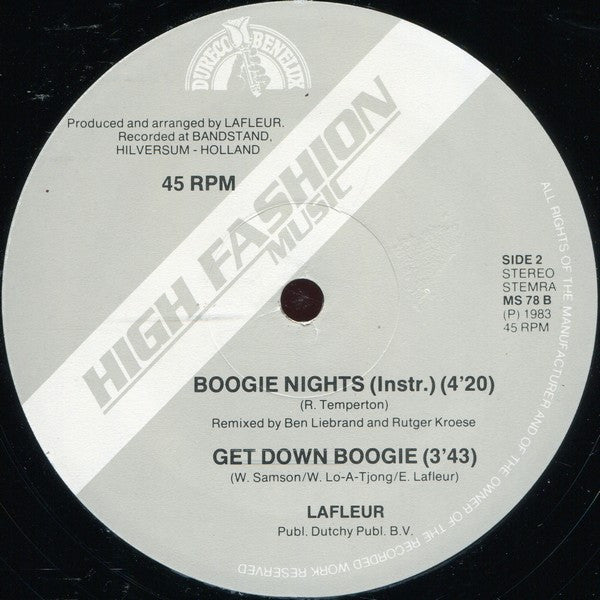 Boogie Nights (Remix spécial) 2 Lafleur