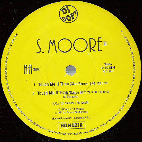 Love For The Future / Touch Me II Time Chase,S Moore