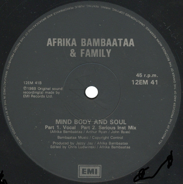 Reckless (Vocal Wildstyle Mix) Afrika Bambaataa & Family,UB40