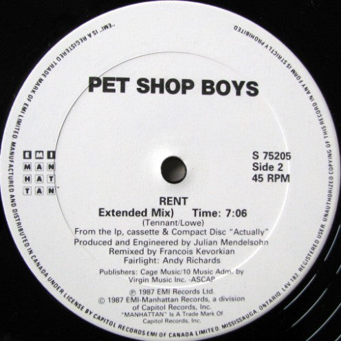 What Have I Done To Deserve This? / Rent Pet Shop Boys,Dusty Springfield,Pet Shop Boys