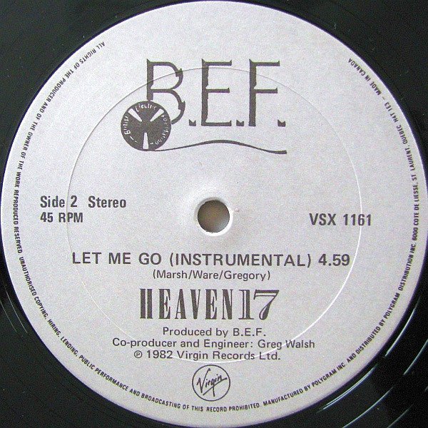 Let Me Go! 2 Heaven 17