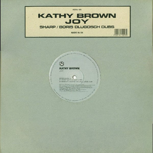 Joy (Sharp / Boris Dlugosch Dubs) Kathy Brown
