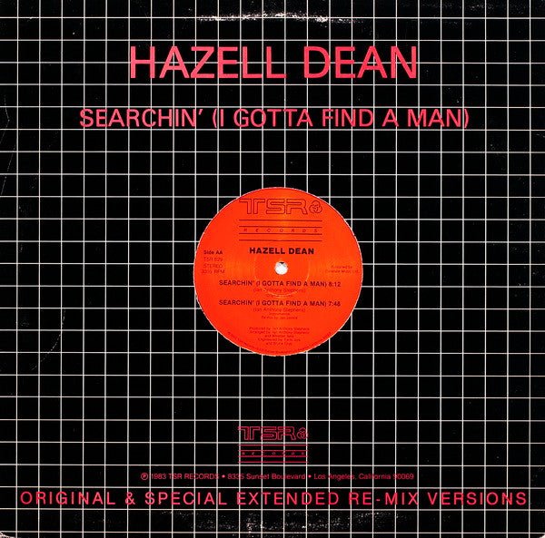 Searchin' (I Gotta Find A Man) (Original & Special Extended Re-Mix Versions) Hazell Dean