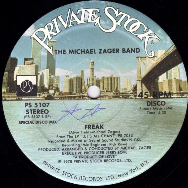 Fièvre musicale / Freak Le groupe Michael Zager