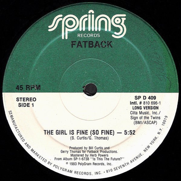 The Girl Is Fine (So Fine) | Rectangle Triangle  
