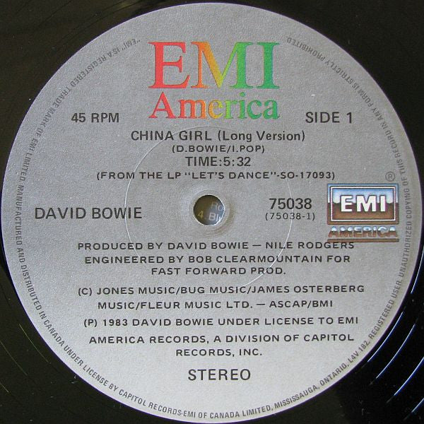 China Girl (Long Version) 2 | Rectangle Triangle  
