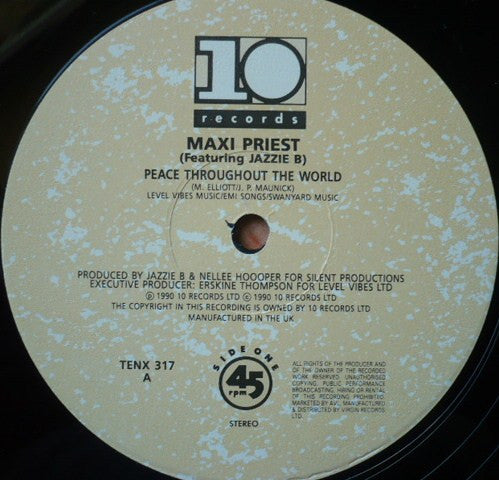 Peace Throughout The World Maxi Priest
