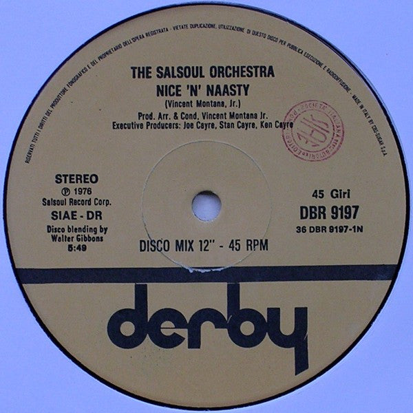 Gentil et méchant / Salsoul 3001 L'Orchestre Salsoul