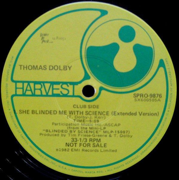 She Blinded Me With Science (Radio/Club Versions) & One Of Our Submarines | Rectangle Triangle
