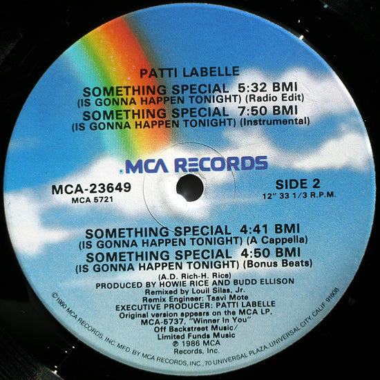 Something Special (Is Gonna Happen Tonight) Patti LaBelle