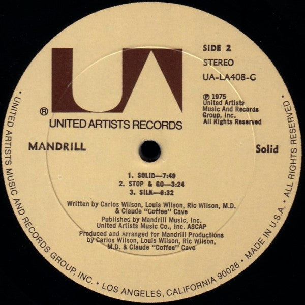 Solide Mandrill