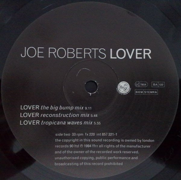 Lover Joe Roberts