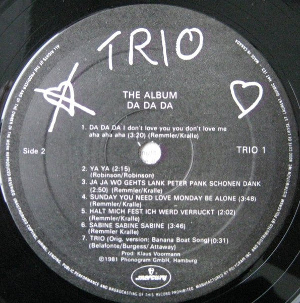The Album / Da Da Da | Rectangle Triangle