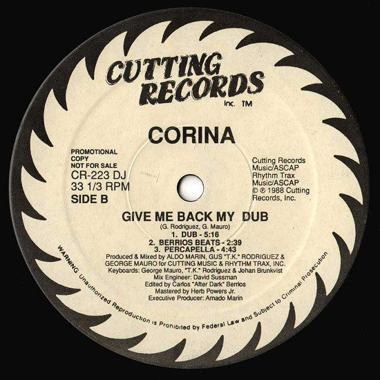Rends-moi mon cœur Corina