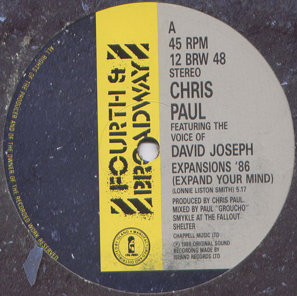 Expansions '86 (Développez votre esprit) Chris Paul, David Joseph