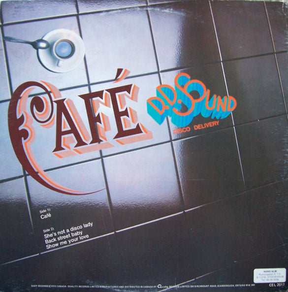 Café 2 D.D. Sound