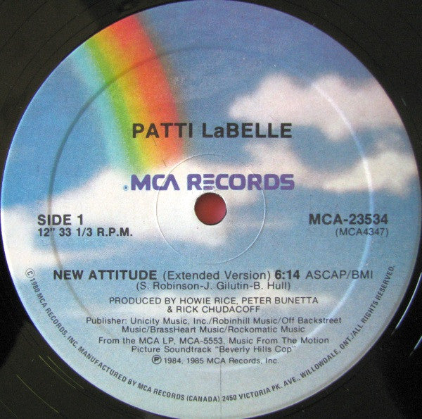 Nouvelle Attitude / Axel F 3 Patti LaBelle, Harold Faltermeyer