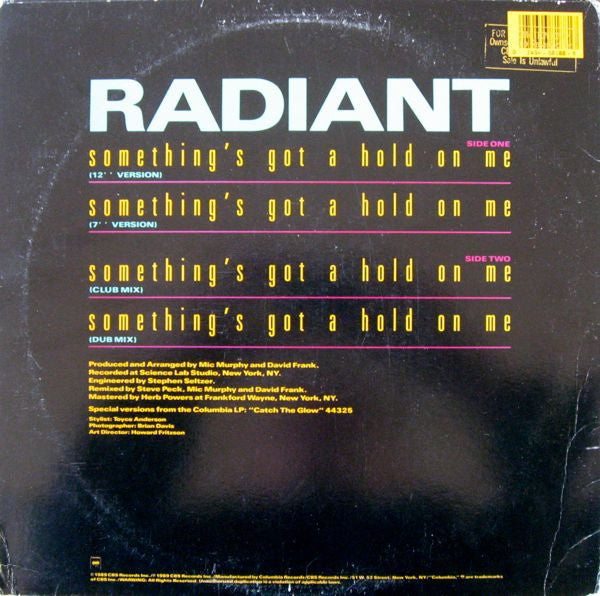 Something's Got A Hold On Me | Rectangle Triangle