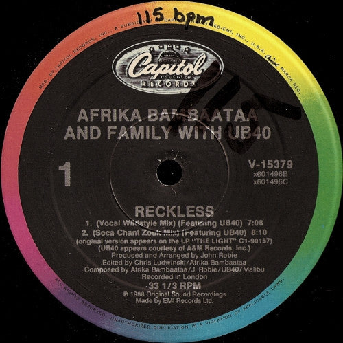 Reckless Afrika Bambaataa & Family