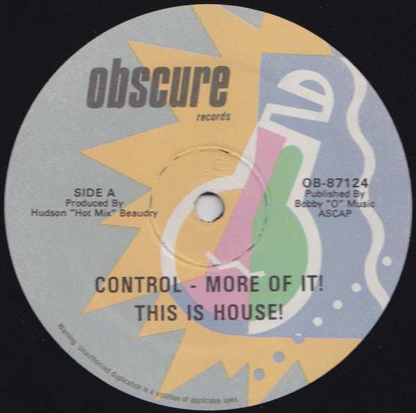 Control - More Of It! This Is House!