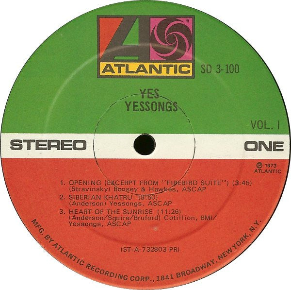 Yessongs Yes